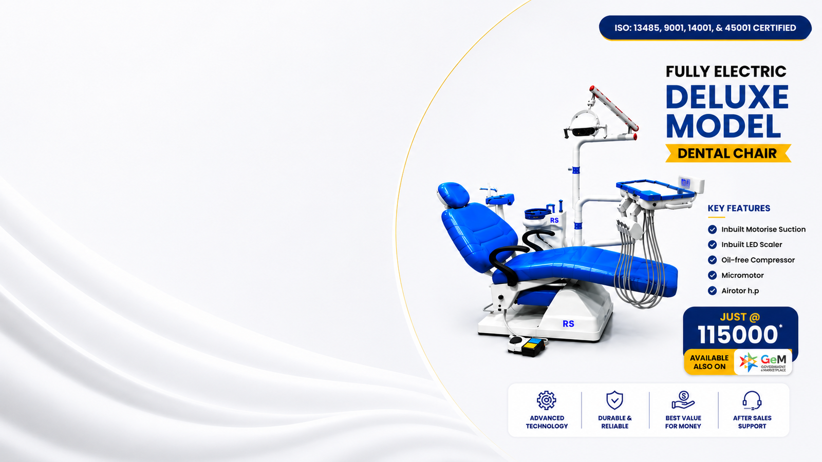 RS Dental complete dental setup basic plus model
